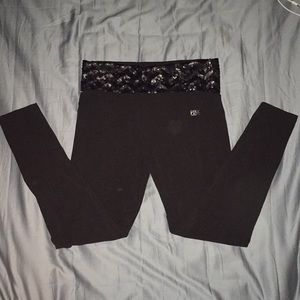 Pink/Victoria Secret Yoga Leggings